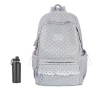 Aesthetics Aesthetic Backpacks For School | Adjustable Straps Stylish Zippe