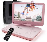 AESTIQUO Lettore DVD Portatile, Lettore DVD da 12,5 Pollici, 10,5 Pollici L 2...