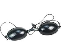 Aestustheri 1 paio di occhiali abbronzanti - occhiali di protezione per gli occhi - occhiali di sicurezza senza metallo - per terapia a raggi infrarossi UV IPL LED - per lettino solare e uso clinica