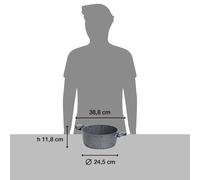 Aeternum AP000137 padella Rotondo Aeternum