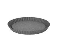 Aeternum, Bakeware Petravera, Crostata con Scavo, Diametro 28 cm, Adatto al forno, Carbon Steel, Grigio