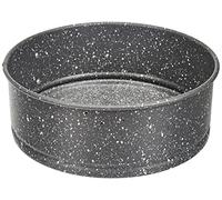 Aeternum Bakeware Petravera Tortiera Apribile, Acciaio, Grigio, 18 cm