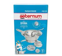 Aeternum Bialetti Passaverdure 20cm La Divina In Acciaio Inox 18/10