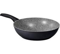 Aeternum Black Pearl Wok Saltapasta 28 cm, induzione, AllumInio antiaderente