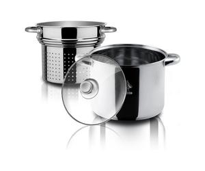 Aeternum Cuoci pasta LA DIVINA RE INOX Pastarella Acciaio luc