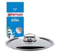 Aeternum La Divina, Coperichio universale, Acciaio Inox, Diametro 24 cm, Acciaio