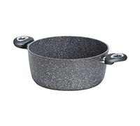 Aeternum Madame Petravera 2.0 Casseruola, Alluminio, Grigio (Pietra), 24 cm