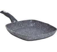 Aeternum, Madame Petravera 3.0, Piastra Grill Antiaderente 28x28 cm, Ideale per Induzione, Full Induction, Grigio