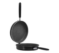 Aeternum Padella girafrittata (24cm) Alluminio antiaderente BLACK PEARL Nero