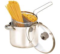 AETERNUM PENTOLA ACCIAIO 'IVINA PASTARELLA DOPPIO CESTELLO' Ø cm. 22 DF 7938510