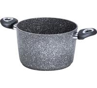 Aeternum, Madame Petravera 3.0, Pentola Antiaderente, Ideale per Induzione, Diametro 24 cm, Full Induction, Grigio