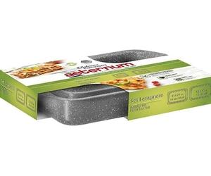 Aeternum Set Lasagnere bis Lasagnera 35x27 45 x 30 cm Teglia Rettangolare Rotex