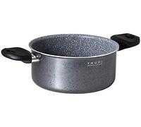 Aeternum Y0F3C20200, Trudi Revolution, Casseruola 2 manici 20 cm, Adatta all'induzione, 2.2 litri, Alluminio, Grigio