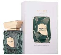 AETHER Estratto French Avenue, Eau de Profum, 100 ml, Flacone in Vetro Verde Geometrico, Estratto di Profumo.