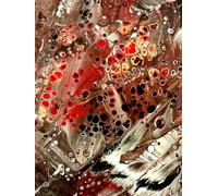 Aetheric Nexus - Abstract Art - Sketchbook, Journal, Idea Hub: A Blank Book to Fill with Art, Ideas & Discoveries: 8.25x11 | 150 Unlined White Pages | For Artists, Creatives & Gift-givers