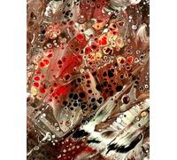 Aetheric Nexus - Abstract Art - Sketchbook, Journal, Idea Hub: A Blank Book to Fill with Art, Ideas & Discoveries: 8.5x11 | 150 Unlined White Pages | For Artists, Creatives & Gift-givers