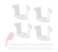 AetherPeak 4 supporti rotanti per lenzuola, clip pieghevoli e clip per piumone per mantenerli in posizione, antiscivolo per la maggior parte dei materassi