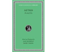 Aetius Placita (Copertina rigida) Loeb Classical Library