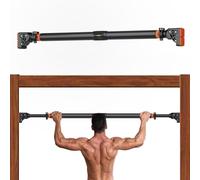 AETKFO Barra per trazioni, barra per trazioni, per allenamento della forza, regolabile, per la parte superiore del corpo, per allenamento, fitness, palestra, per casa, interni, installazione senza