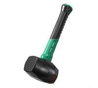 Aetluxery Martello in gomma per l'installazione di pavimenti e lavori di piastrelle, martello non si rovina con testa elastica per la lavorazione del legno, palo della tenda, campeggio, colpo morbido