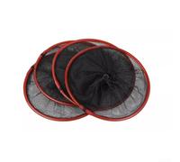 Aetluxery Rete da pesca pieghevole, trappola portatile per pesciolini con maglia fine per pesca in torrente, supporto per esche vive in nylon leggero con gancio, per pesca e campeggio (grande 25 x 90