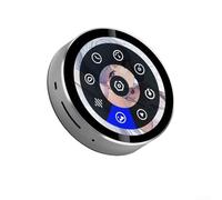 Aetluxery Scheda di sviluppo touch screen ESP32-S3 Display IPS da 1,85 pollici, altoparlante microfono per chat vocale AI, debug USB-C, 32 GB per SD, custodia in metallo per Smart Home (Silver Pro)