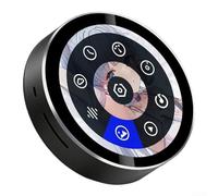 Aetluxery Scheda di sviluppo touch screen ESP32-S3 display IPS da 1,85 pollici, altoparlante microfono per chat vocale AI, debug USB-C, 32 GB per SD, custodia in metallo per Smart Home (Black Pro)