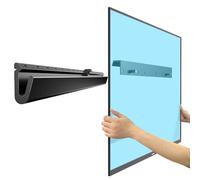 Aetubree Supporto da parete per TV a schermo piatto da 12 a 55 pollici, supporto da parete per TV a schermo piatto da 12-55 pollici, supporto universale fino a 45,4 kg, VESA max 400 x 400 mm