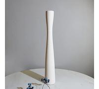 AETVRNI Vaso in ceramica bianca, alto 50,8 cm, moderno e minimalista, per rami e fiori secchi, vaso decorativo per camino, camera da letto, cucina, soggiorno