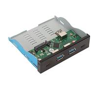 Aeun Hub del Pannello Frontale del PC, Hub USB 3.1 da 3,25 Pollici per Hub Integrato nella Scheda Madre