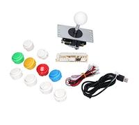 Aeun Kit Fai-da-te per Giochi, Kit Classico Classico Fai-da-te Parti Modello Joystick a 8 Vie a 5 Pin Colorato per Console di Gioco