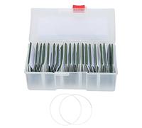 Aeun Kit O-ring, 40 Guarnizioni Posteriori in Plastica di Diverse Dimensioni con Scatola Portaoggetti per Diversi Tipi di Orologi