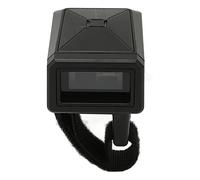 Aeun Lettore di Codici a Barre Senza Fili, Mini Batteria Indossabile 2.4G del Lettore di Codici a Barre 'Anello 1D 400mAh per Smartphone