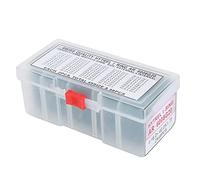 Aeun Orologio O-Ring, Guarnizione Posteriore dell'Orologio 49 Diverse Dimensioni con Scatola di Plastica per la Riparazione dell'Orologio