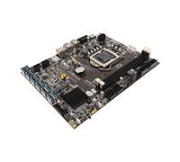 Aeun Scheda Madre B75, Scheda Madre per Mining Batteria DDR3 da 140 mAh per PC Desktop