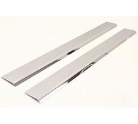 äussere listello Battitacco acciaio inox opaco sottoporta