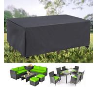 AEUUEU Coperture per mobili da giardino per esterni 130 x 110 x 50 cm, LxAxH Resistente ai raggi UV Resistente alle intemperie Fodere per mobili da giardino extra large per divano componibile da patio