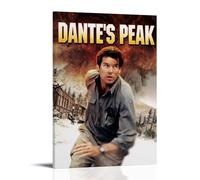 AEUYWQHKEKG Dante's Peak - Poster artistico da parete estetico vintage, su tela, decorazione per soggiorno e camera da letto, 20 x 30 cm, con cornice