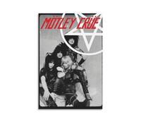 AEUYWQHKEKG Motley Crue - Poster estetico vintage da parete su tela, decorazione artistica da parete per soggiorno e camera da letto, 30 x 45 cm, senza cornice
