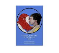 AEUYWQHKEKG Poster artistico da parete con scritta "Eternal Sunshine of the Spotless Mind", stampa artistica da parete estetica vintage, decorazione per soggiorno e camera da letto, 20 x 30 cm, senza