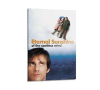 AEUYWQHKEKG Poster artistico da parete con scritta "Eternal Sunshine of the Spotless Mind", stampa artistica da parete estetica vintage su tela, decorazione per soggiorno e camera da letto, 20 x 30 cm
