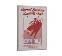 AEUYWQHKEKG Poster artistico da parete con scritta "Eternal Sunshine of the Spotless Mind", stampa artistica da parete estetica vintage su tela, decorazione per soggiorno e camera da letto, 20 x 30 cm