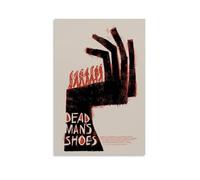 AEUYWQHKEKG Poster decorativo da parete con scarpe di Dead Man's Shoes, decorazione artistica da parete in stile vintage, per soggiorno e camera da letto, 20 x 30 cm, senza cornice