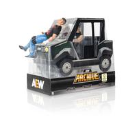 AEW Golf Cart 3-Pack SAMMY GUEVARA + MATT HARDY + KENNY OMEGA Action Figures SET