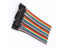 Aexit 10pcs 10cm 2.54mm 3P Cavo piatto per cavo piatto a nastro femmina ID: 555926