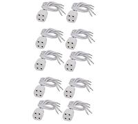 Aexit 10pcs F34-1 AC 500V 2A G10q Base Light Portalampada speciale per tubo ad anello ID: 695391