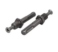 Aexit 12mm Dia maschio filettato SDS più con codolo mandrino grigio 2 pezzi (d9b9598e37e84de09151b95f8138a5c1)