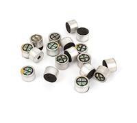 Aexit 18 Pz. 9,8 mm x 6,8 mm SMD Cilindro SMT Tono argento Microfono a condensatore Electret Pick-up (86d55884228e1b0da763166183aa7)