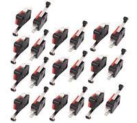 Aexit 20 Pcs V-156-1C25 Leva del braccio a levetta SPDT Mini finecorsa 3 terminali Momentary ID: 969423