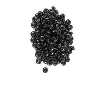 Aexit 200pcs 3mm x 8mm gomma nera passacavi anello di protezione del cavo ID: 682886